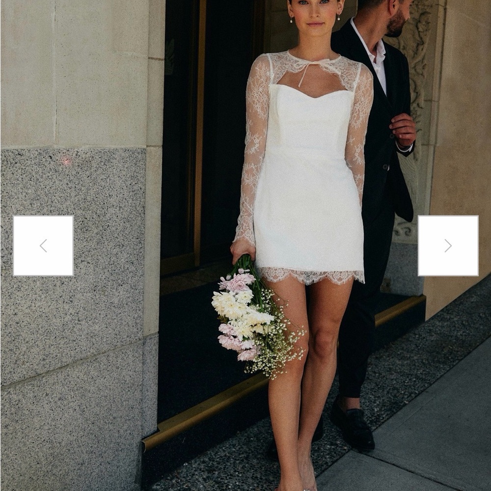 Lace Bridal Event Dress - Barlow Mini Dress